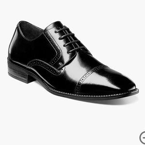 NWT Stacy Adams Abbott Cap Toe Oxford Shoes Multiple sizes